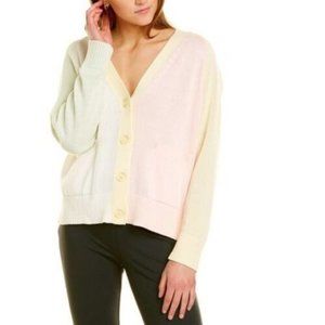 525 colorblock cardigan sweater